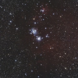 NGC 2264 gromada Choinka i mgławica Stożek