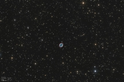M57 Ring Nebula crop