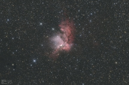 NGC 7380 Mgławica Czarodzieja
