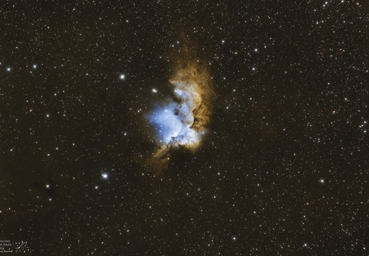 NGC 7380 paleta Hubble'a