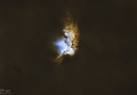 NGC 7380 paleta Hubble'a mgławica