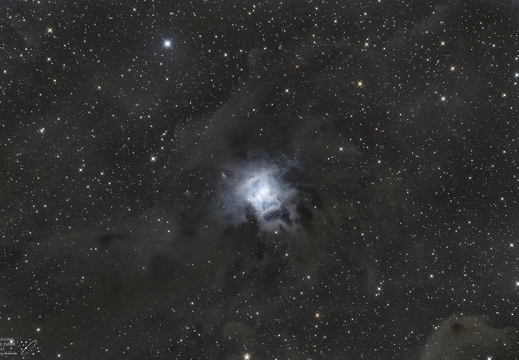 NGC 7023 Mgławica Irys