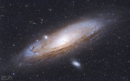 M31 Annotated