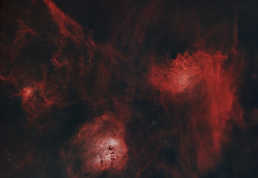 mosaic ic405 ic410 starless