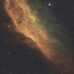 NGC 1499 Mgławica Kalifornia