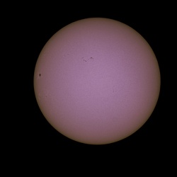 Częściowe zaćmienie słońca 39.03.2025