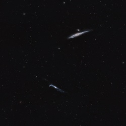 NGC4631 Wieloryb, NGC4656/57 Kij do hokeja