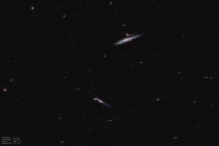 NGC4631 Annotated