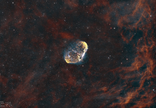NGC 6888 - Mgławica Półksiężyc